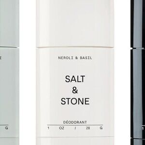 SALT & STONE Alum Free Deodorant Extra Strength 48 Hour Neroli & Basil Travel